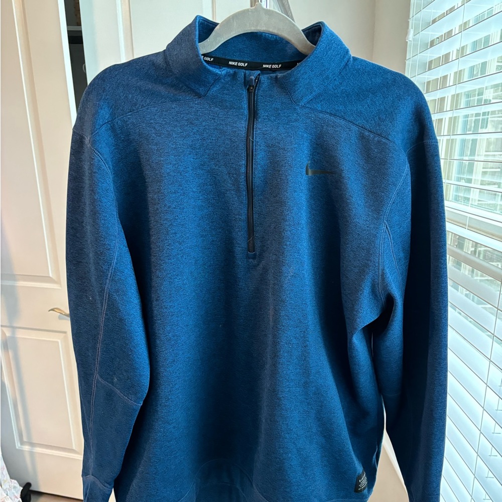 Nike Golf 3/4 zip performance sweater